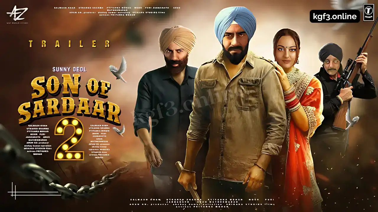 Ajay Devgn returns as the fearless Sardaar in Son Of Sardaar 2, co-starring Sonakshi Sinha and Sanjay Dutt – releasing in cinemas on 25th July 2025.